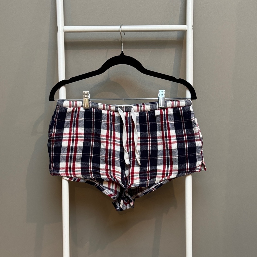 Women’s Garage Plaid Lounge Shorts